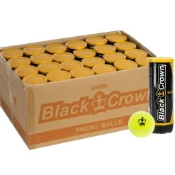 BLACK CROWN Elite Padel Balls Box