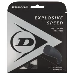 Dunlop Explosive Speed Polyester 12 M Tennis Single String