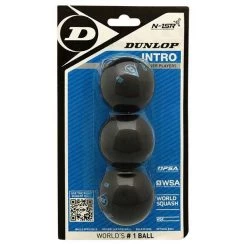 Dunlop Intro Single Blue Dot Squash Balls