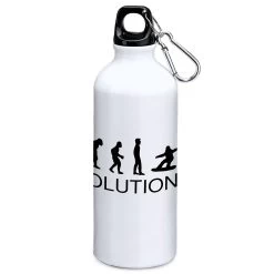 Evolution Snowboard 800ml Aluminium Bottle