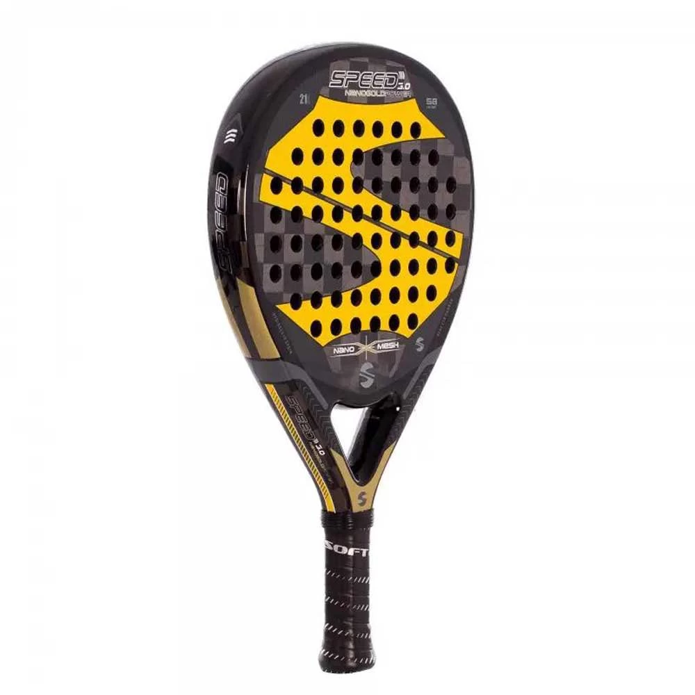 SOFTEE Gold Power 3.0 Nano Mesh Padel Racket - Image 2