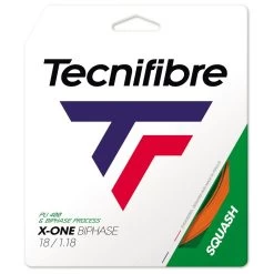 TECNIFIBRE X-One Biphase 9.7 M Squash Single String