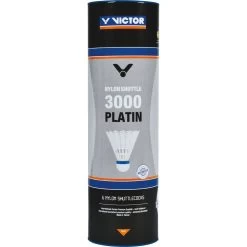VICTOR Nylon Platin 3000 6 Units Badminton Shuttlecocks