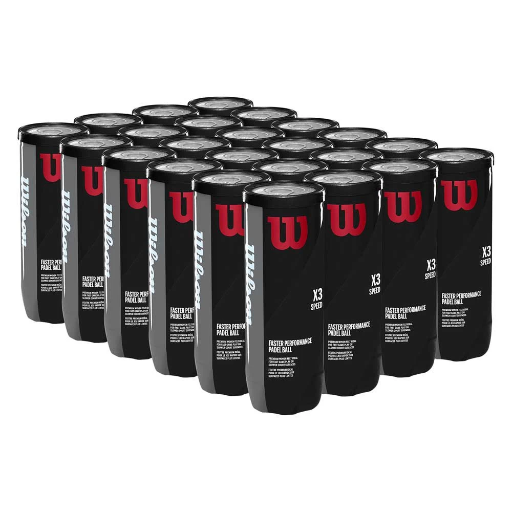 Wilson X3 Speed Padel Balls Box